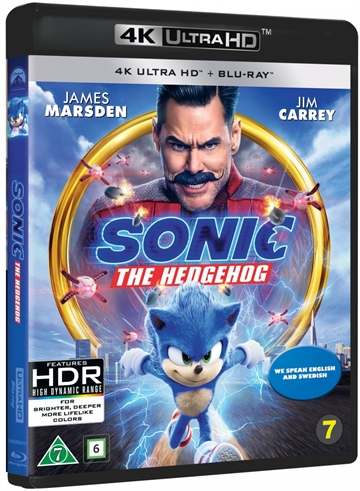 Sonic The Hedgehog - 4K Ultra HD Blu-Ray